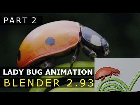 Blender | Lady Bug Animation | Tutorial [Part 2]