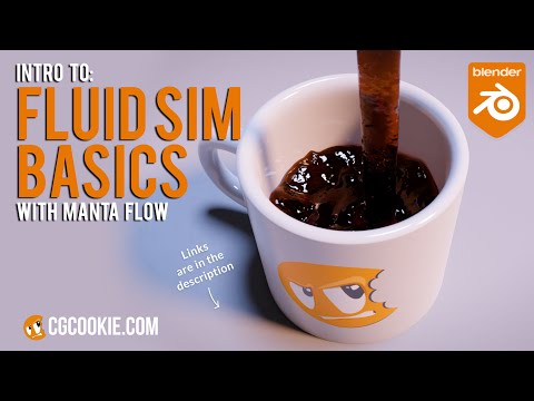 Let’s Make Coffee: Blender Fluid Sim (Manta Flow) For Beginners