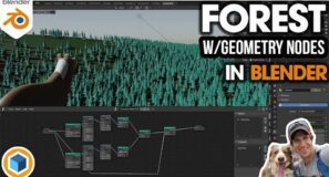 Creating a FOREST with Geometry Nodes in Blender!