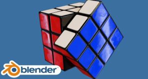 Realistic Rubik’s Cube Creation and Animation (Blender Tutorial)
