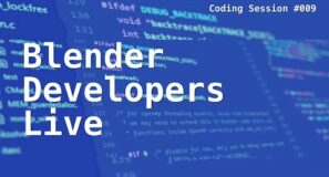 Blender Developers Live: Fixing denoiser