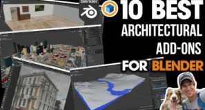 The TOP 10 BEST Add-Ons for Architectural Modeling in Blender!