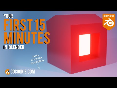 New to Blender? Make your first 3d model in 15 Minutes (For absolute beginners in 2021)