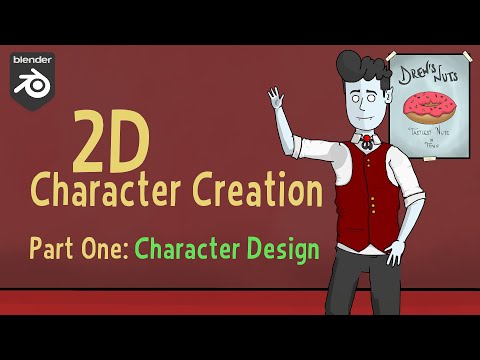 [Grease Pencil/ 2D Animation] Character Creation : Part One – Character Design