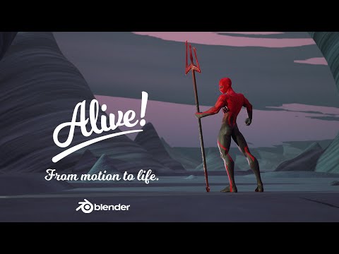 Alive teaser n°3 – Animation course in Blender