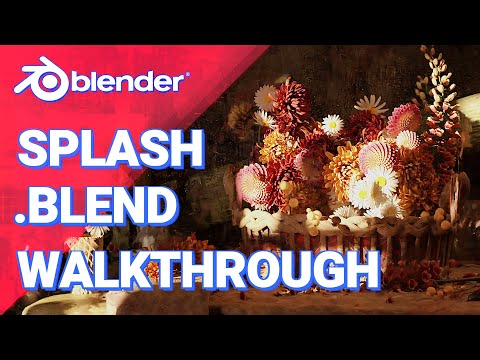 Blender 2.93 Splash Walk-through