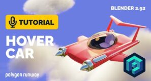 Hover Car Tutorial in Blender 2.92 | Polygon Runway