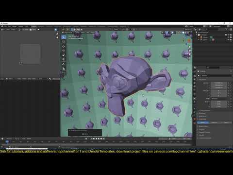 08 blender tips   how to spawn objects from other objects