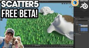 The ULTIMATE Scattering Add-On for Blender? Trying the Scatter5 FREE Beta