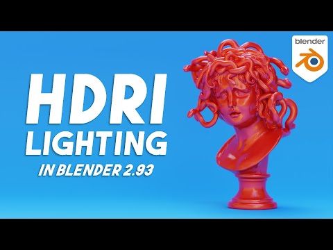 How to Setup HDRI Lighting in Blender 2.93