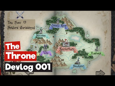 2D Game – The Throne – Dev Log 001 (Unreal and Blender)