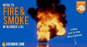 How to make EASY (but realistic) smoke and fire simulation in Blender | 2021
