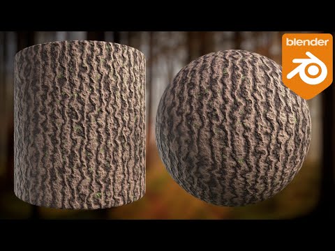 Procedural Tree Bark Material (Blender Tutorial)