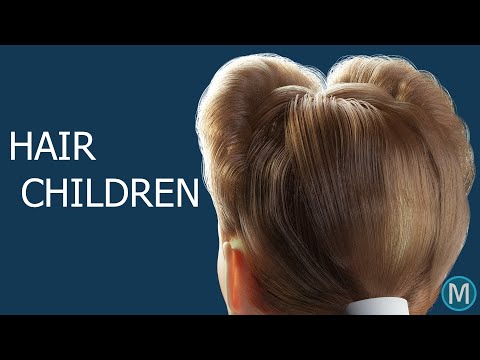 Simple vs. Interpolated Children – Creating Hair in Blender