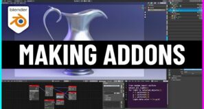The Easiest Way to Make Addons for Blender! (Serpens + EasyBPY)
