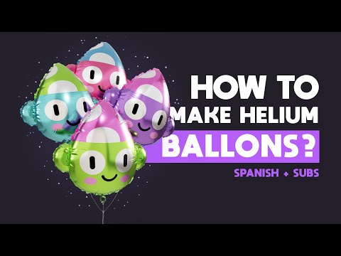 HOW TO MAKE 3D HELIUM BALLONS?