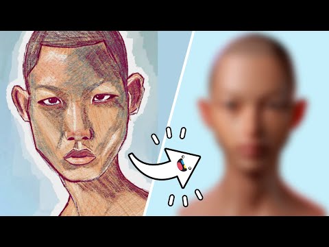 Drawing VS Sculpting 1 Hour Challenge