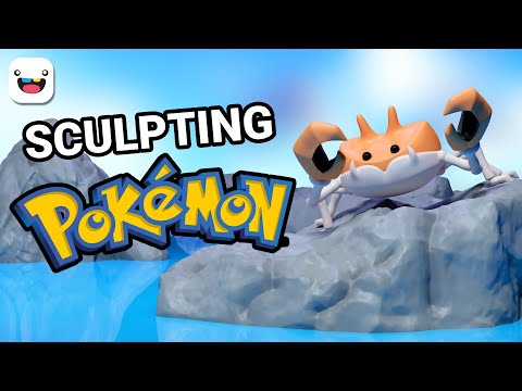 3D Sculpting Pokemon ? Krabby ?