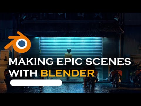 recreating an epic mega scans scene in blender