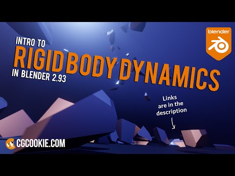 How to use Rigid Body Dynamics in Blender (Make your own explosion)