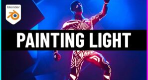 How to Paint with LIGHT in Blender!
