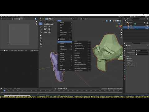 20 blender tips   how to copy uv maps from one object to another