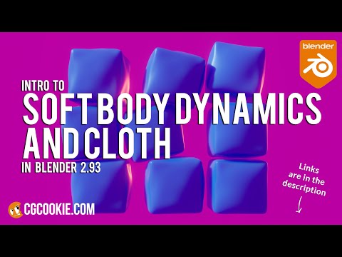 Intro to Cloth Sims & Softbody Dynamics In Blender 2.93! (2021)