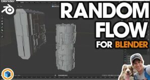 RANDOM FLOW for Blender! Panels, Piping, Random Extrusions, and More!