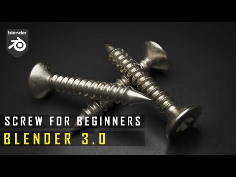 Blender | Screws Are EASY Now | Beginners Tutorial