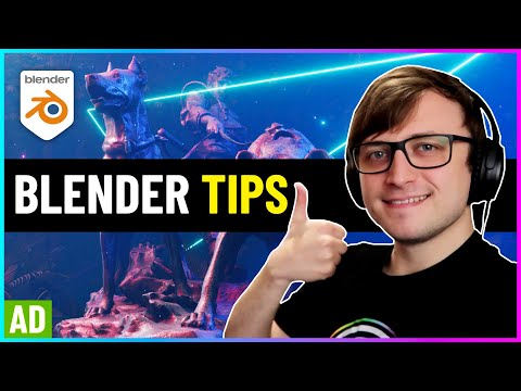 My FAVORITE Artistic Tips and Tricks for Blender!