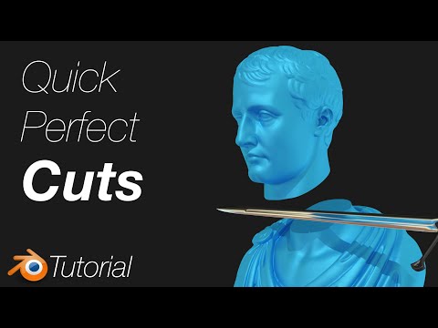 [2.93] Blender Tutorial: How to Cut Through Objects