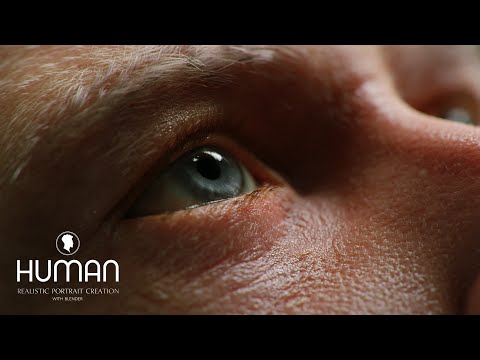 HUMAN Realistic Portrait Creation with Blender | Release Video