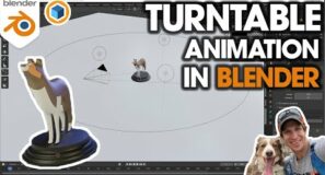 Turntable Animation in Blender – EASY TUTORIAL