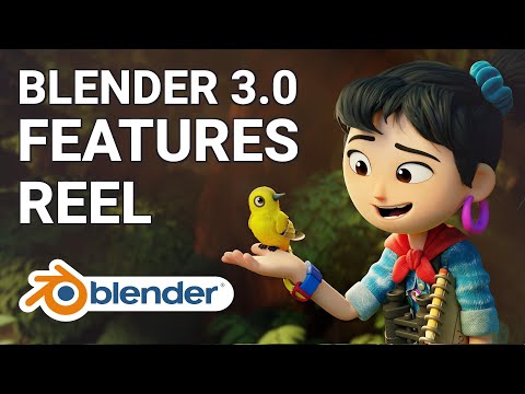 Blender 3.0 – Features Reel Showcase