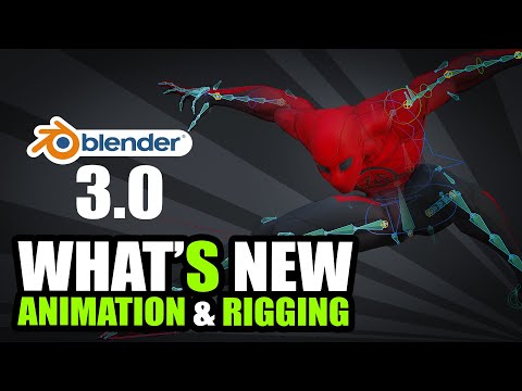 BLENDER 3 0 New Feature – Rigging and animation