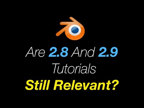 Are Blender 2.8 and 2.9 Tutorials Still Useful in Blender 3.0?