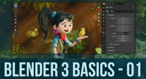 BLENDER BASICS 1: Intro to Blender 3.0 and CG Cookie