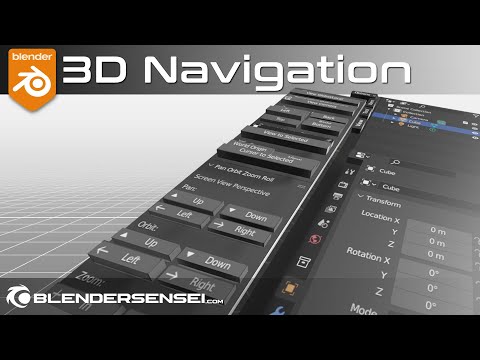 3D Navigation – Blender Addon