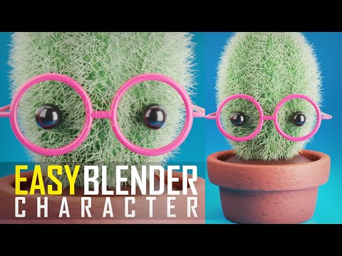EASY Character | Blender Tutorial  [Part 1]