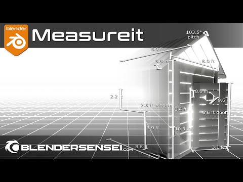 Measureit – Blender Addon