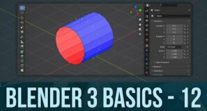 BLENDER BASICS 12: Mesh Normals and Smooth Shading