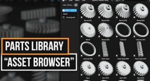 Blender 3.0 Parts Library | Asset Browser For Precision Modeling