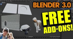 TOP 20 Add-Ons Built In to Blender 3.0! (ALL FREE!)