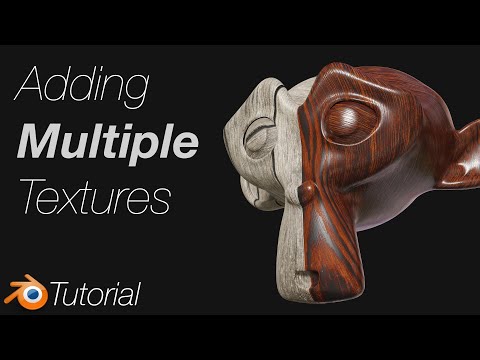 [2.93] Blender Tutorial: Two Textures One Object
