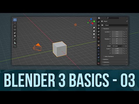 BLENDER BASICS 3: Selecting Objects