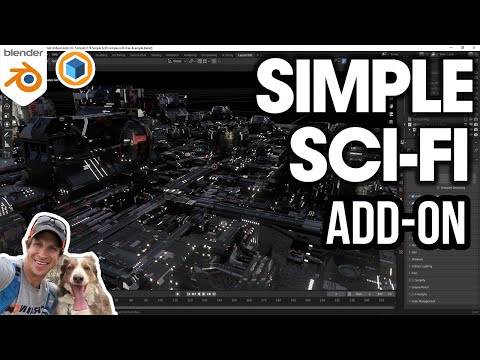 SIMPLE SCIFI Is Here! Amazing SciFi Models in Blender!