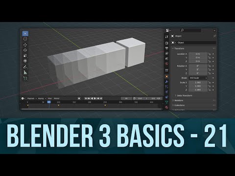 BLENDER BASICS 21: 3D Animation