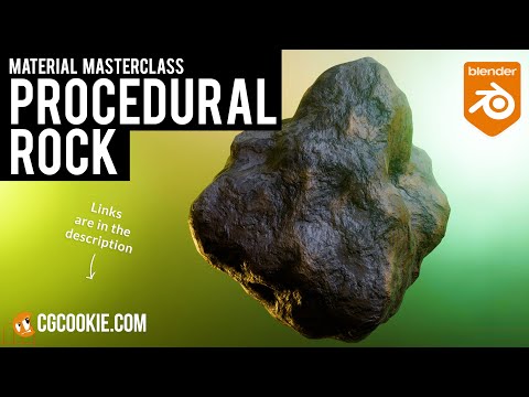 How To Make A Procedural Rock Shader In Blender (2022)