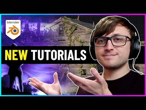 7 More AMAZING New Tutorials and Blender Projects!