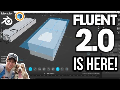 Fluent 2.0 IS HERE! Updated Hard Surface Modeling for Blender Add-On!